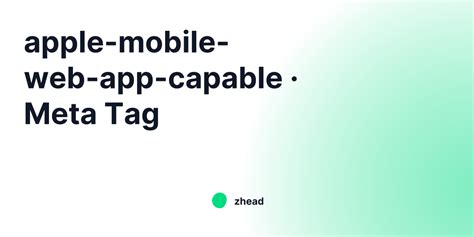mobilemeta|meta mobile web app capable.